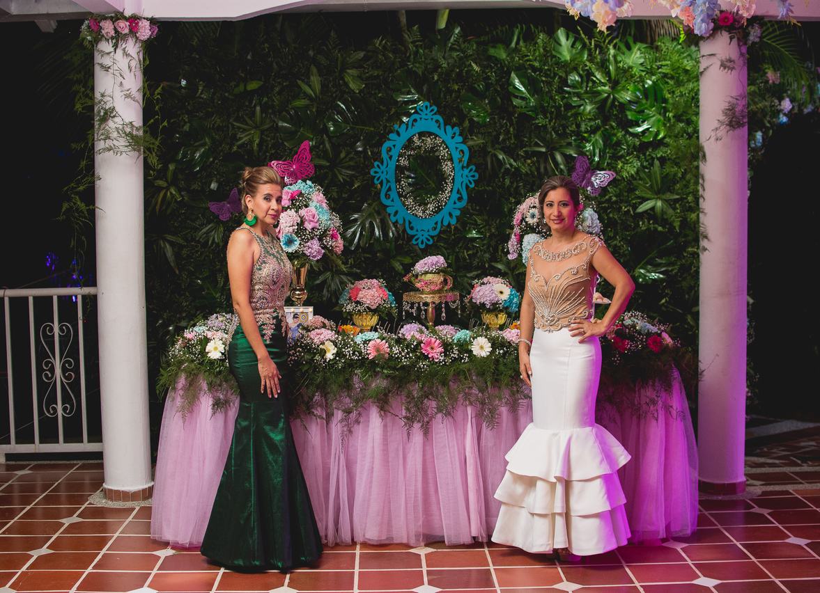 Wedding Planner  Alexandra Ocampo y la diseñadora, Carolina Macías